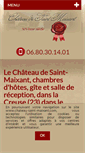 Mobile Screenshot of chateau-saint-maixant.com